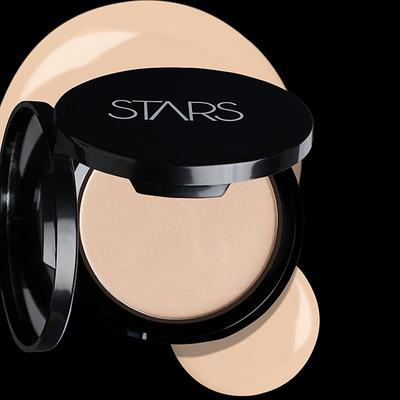 Star's Cosmetics Photo Fix Matte Finish 2 In 1 Powder + Foundation, High Coverage(Apricot) 9 gm - Compact Powder
