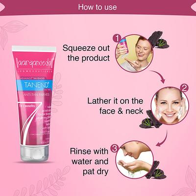 Aryanveda Tanend Face Wash (Pack of 2 x 60 ml) - Face Wash & Cleansers