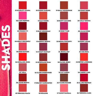 SUGAR Cosmetics Matte As Hell Crayon Lipstick - 21 Rose Tyler (Light Fuchsia/ Deep Rose) 2.8 gm - Lip Crayons
