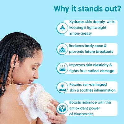 Aravi Organic 2% Salicylic Acid Exfoliating Body Wash With Niacinamide - Prevents Back & Body Acne 300 ml - Shower Gels & Body Wash