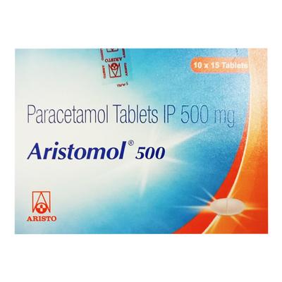 ARISTOMOL 500 Tablet 15's - Fever-Ana