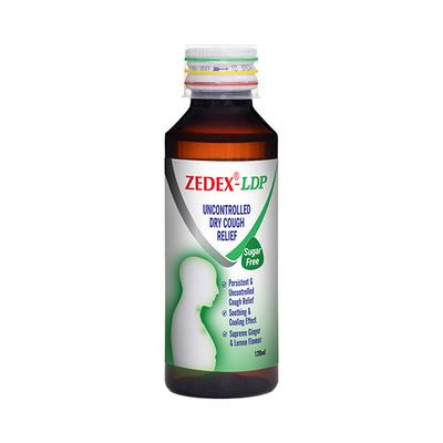 ZEDEX LDP SUGAR FREE Syrup 120ml - Cough And Cold-Cou