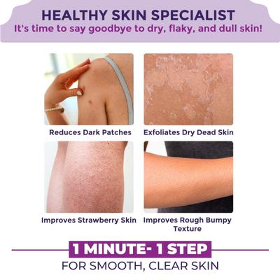 Sanfe Clear and Confident Overnight Glow Body Cream Exfoliates Reduces Dark Patches Pigmentation 100 gm - Creams, Lotions & Oils