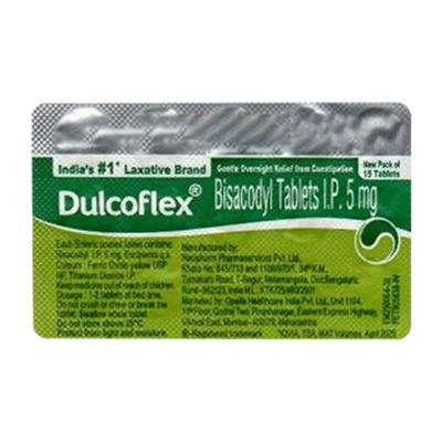 DULCOFLEX NEW PACK Tablet 15's - Constipation-Lax