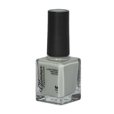 Glimmer Premium Nail Enamel Pastel Olive 10 ml - Nail Polish