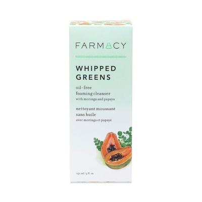 Farmacy Beauty Whipped Greens oil-free foaming cleanser with moringa and papaya 150 ml - Scrubs & Exfoliants