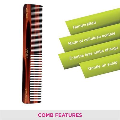 Vega Handcrafted Comb (Hmc - 03D) - Hair Combs