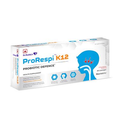 PRORESPI K12 STRAWBERRY FLAVOUR Lozenges 30's - Cough And Cold-Cou
