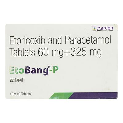 ETOBANG P Tablet 10's - Pain relief-Nsa