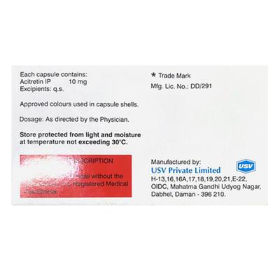 TRUSTRETIN 10 Capsule 10's - Psoriasis-Pso