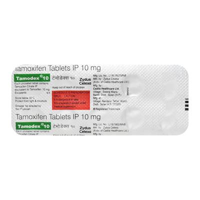 Tamodex 10mg Tablet 10'S - Cancer Oncology-Hor
