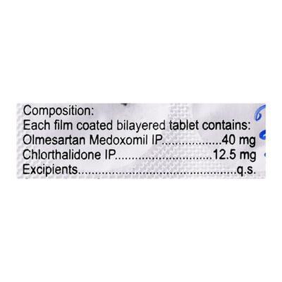 Olmin CH 40mg Tablet 10'S - Hypertension-Ang