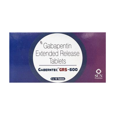 GABERNTEC GRS 600 Tablet 10's - Epilepsy/Convulsion-Ant