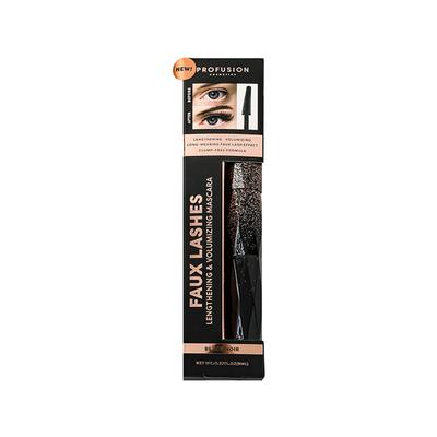 Profusion Cosmetics Faux Lashes Lengthening & Volumizng Mascara Black Noir (8ml) - Mascaras