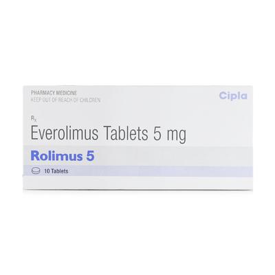 Rolimus 5mg Tablet 10'S - Immune Suppression