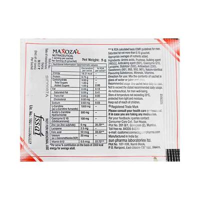Maxoza L Powder 5gm - Supplements-Sup