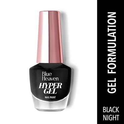 Blue Heaven Hypergel Nailpaint - Black Night, 104 11 ml - Nail Polish