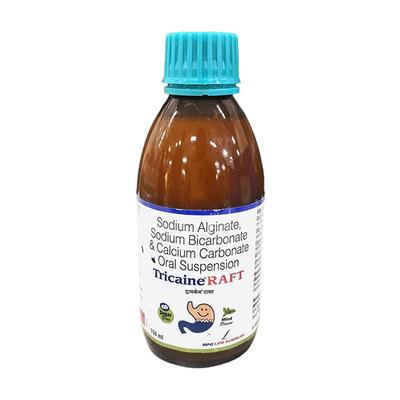 TRICAINE RAFT SUGAR FREE MINT FLAVOUR Oral Suspension 150ml - Ulcer/Reflux/Flatulence-Aaa