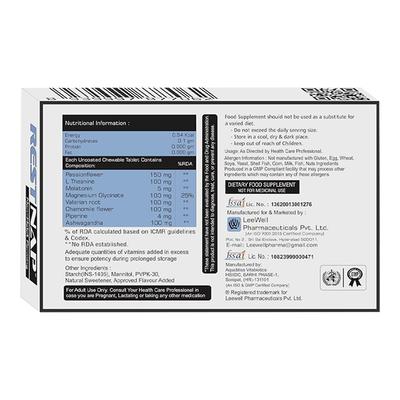 RESTNAP Chewable Tablet 10's - Supplements-Sup