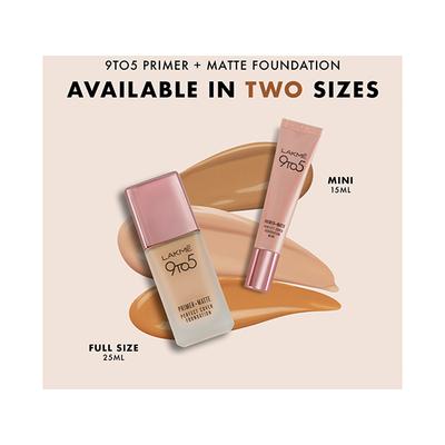 Lakme 9-5 P+M FDN Nutrl Mdium 15 ml - Foundation