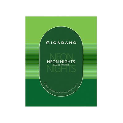Giordano Neon Nights Eau De Parfum 100 ml - Men Perfumes (Edt/Edp)