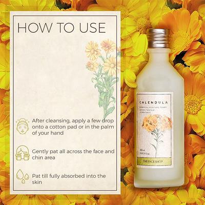 The Face Shop Calendula Essential Moisture Toner 150 Ml - Toners