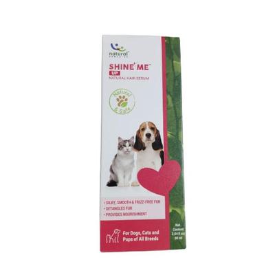 Natural Remedies Shine Me Up Natural Hair Serum 90 ml - Pet Grooming