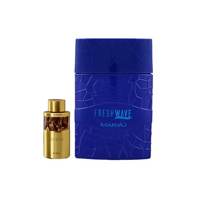 Ajmal Aurum Concentrated Perfume Oil Fruity Floral And Maryaj Fresh Wave EDP Citrus Woody Perfume 110 ml - Perfumes (Edt/Edp)