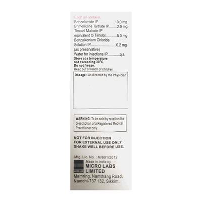 TRISOPT Ophthalmic Solution 5ml - Glaucoma-Ant