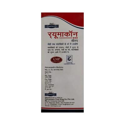 Hapdco Rheumacon Syrup 450 ml - Speciality Medicines