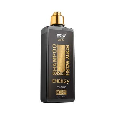 WOW Skin Science Energy 2-in-1 Shampoo + Body Wash 250 ml - Soaps