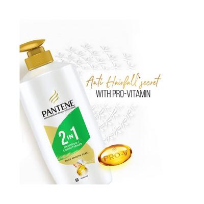 Pantene Pro-V Advanced Hairfall Solution, 2 in 1 Silky Smooth Care Shampoo & Conditioner 1000ml - Shampoos