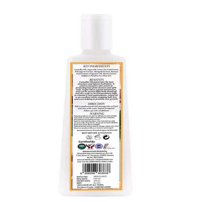 Mirah Belle Organic Natural Camellia Argan Shampoo 200 ml - Shampoos