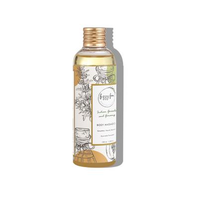 Fizzy Fern Body Massage Oil - Indian Gooseberry & Ginseng 100 ml - Lotions & Creams