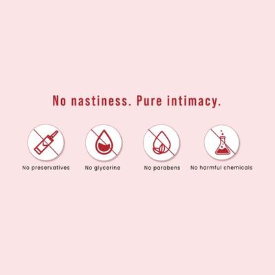 Sirona Glycerine Free Natural Strawberry Lubricant Gel for Men & Women 70 gm - Gels