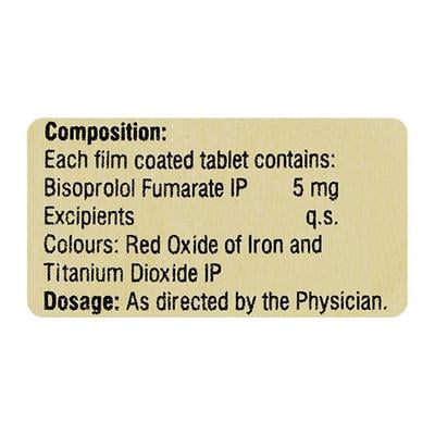 BISONEXT 5 Tablet 15's - Hypertension-Bet