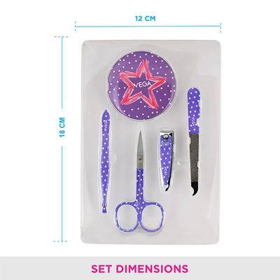 Vega D'zyner Beauty Set (BS - 01) 1's - Manicure & Pedicure Kits