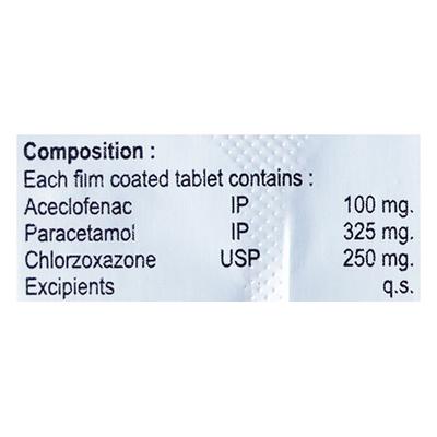 ARAAMZ MR Tablet 10's - Muscle Spasm-Mus