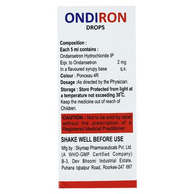 Ondiron 2mg Drops 30ml - Vomitting/Emesis-Ant