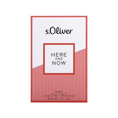 S. Oliver Here & Now Eau De Toilette for Women 30 ml - Women Perfumes (Edt/Edp)