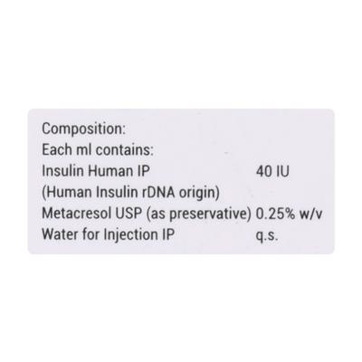 XSULIN R 40iu Injection 10ml - Diabetes-Ins