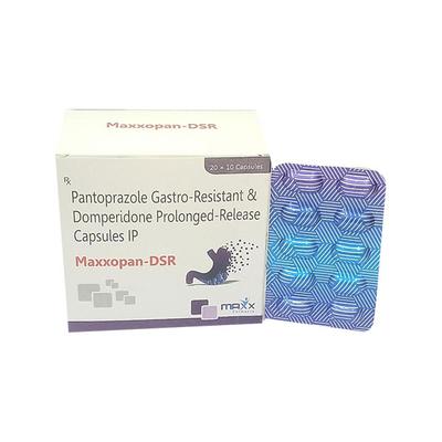 MAXXOPAN DSR Capsule 10's - Ulcer/Reflux/Flatulence-Aaa