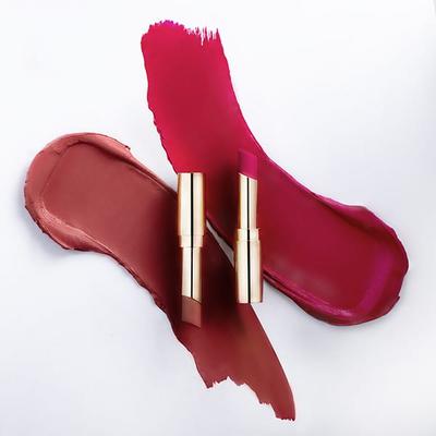 Lakme Absolute Matte Ultimate Lip Color With Argan Oil Delicious Plum 3.4 Gm - Lipsticks