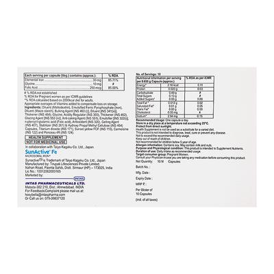 LE FERITAS Capsule 10's - Iron Supplement/Anaemia-Vma