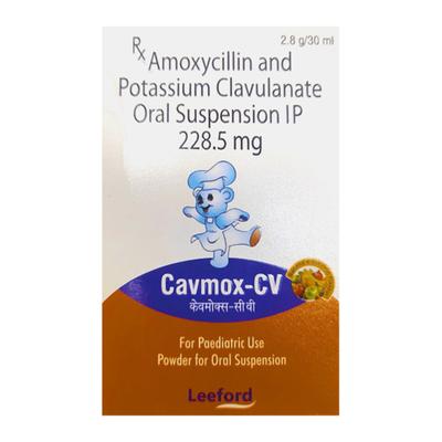 CAVMOX CV BANANA & MIX FRUIT FLAVOUR Oral Suspension 30ml - Bacterial Infections-Pen
