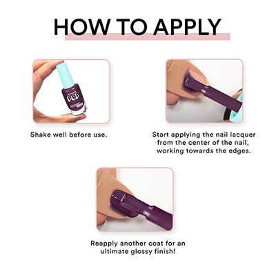 SUGAR POP Nail Lacquer 30 Plum Pluck 10 ml - Nail Polish