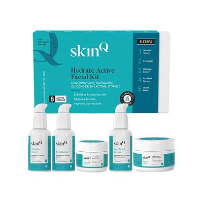 SkinQ Hydrate DIY Active Facial Kit - Multi Use 200 ml - Facial Kits