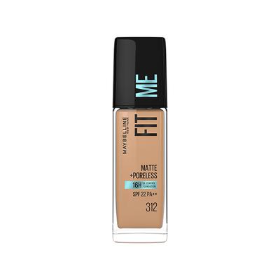Maybelline New York Fit Me Matte + Poreless Liquid Foundation - 312 Golden 30 ml - Foundation