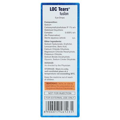 LOC Tears Fusion Eye Drops 10ml - Dry Eye-Olt