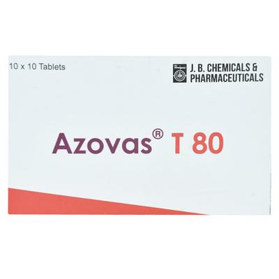 AZOVAS T 80 Tablet 10's - Hypertension-Ana